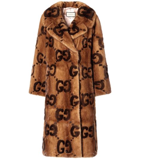 gucci jacket fur|gucci raincoat women's.